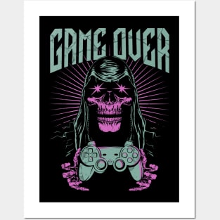 Game Over Posters and Art